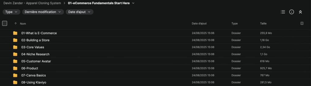 Devin Zander – Apparel Cloning System