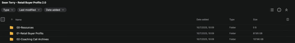 Sean Terry – Retail Buyer Profits 2.0