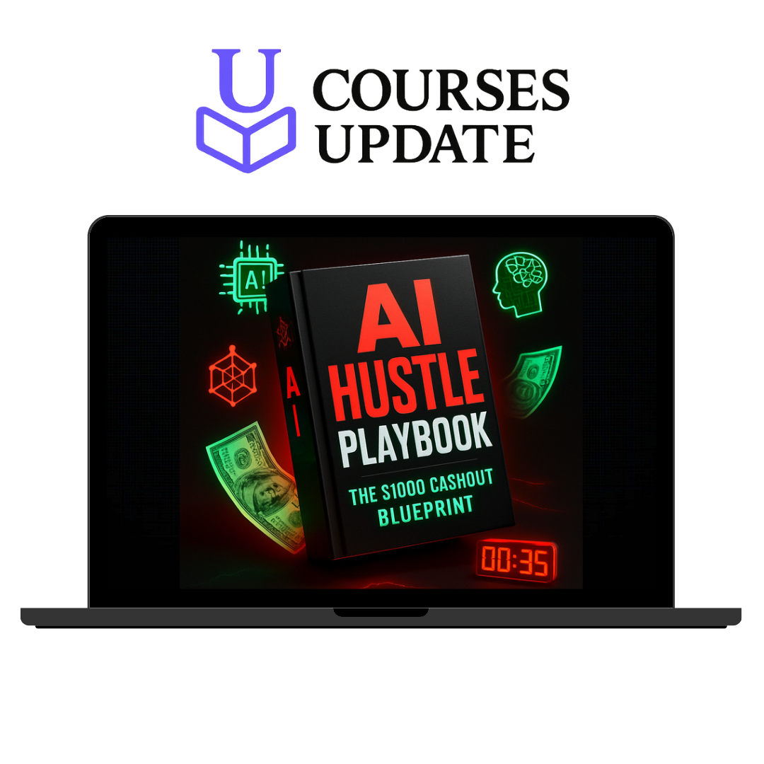 Marcellinus Prevailer – AI Hustle PlayBook – The $1k Cashout Blueprint course